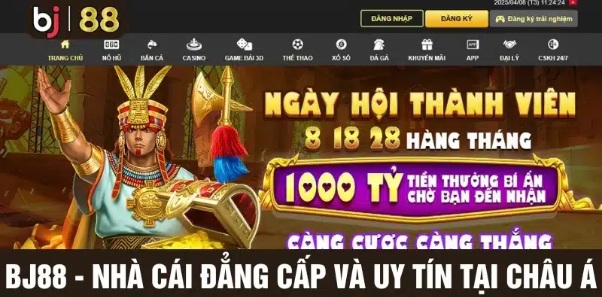 Giới Thiệu BJ88 – Thế Giới Giải Trí Trực Tuyến Hàng Đầu